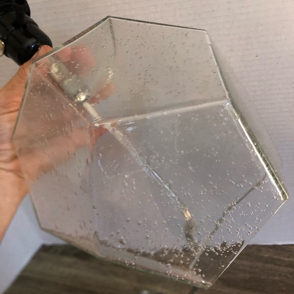 Geometric Glass Table Lamp - Picture 5 of 8